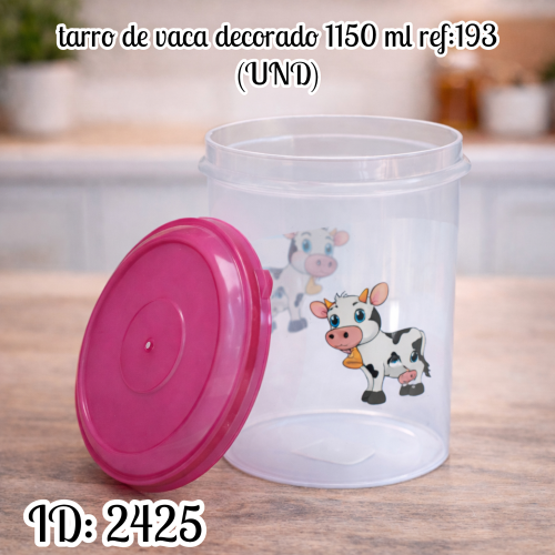 tarro de vaca decorado 1150 ml
