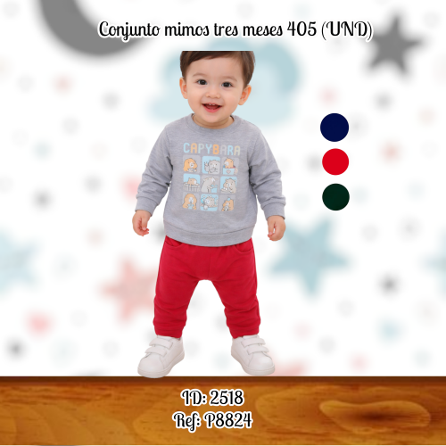 Conjunto mimos tres meses 405 (UND)