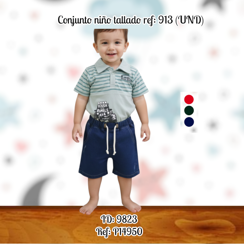 Conjunto niño mimos 913 (UND)