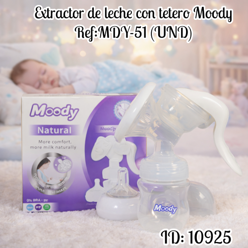 Extractor de leche con tetero Moody Ref:MDY-51 (UND)