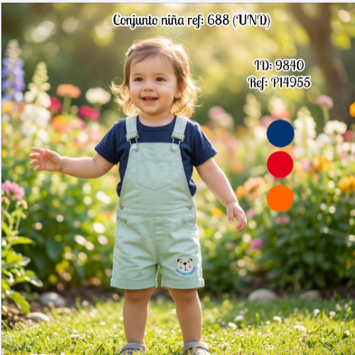 Conjunto niño mimos 688 (UND)