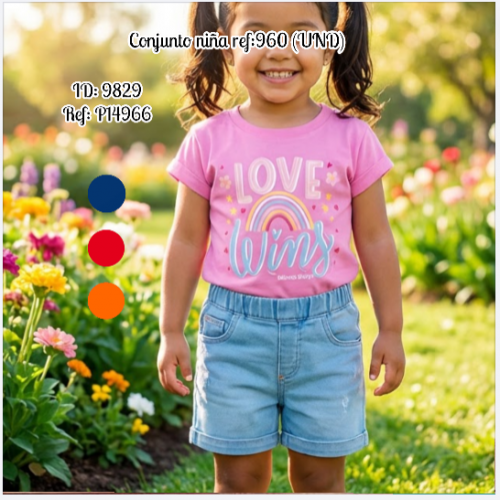 Conjunto niña mimos 960 (UND)