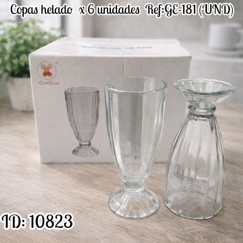 Copas helado x 6 unidades Ref:GE-181 (UND)