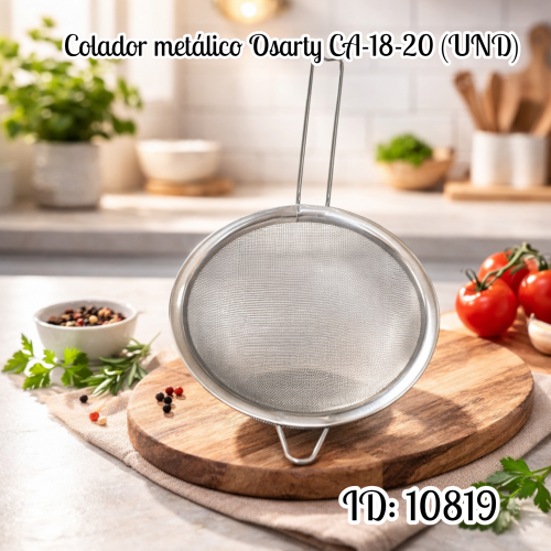 Colador metálico Osarty CA-18-20 (UND)