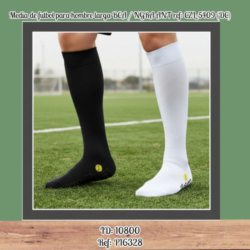 Media de futbol para hombre larga BCA / NGRA ANT ref: CZL-5409 (DC)