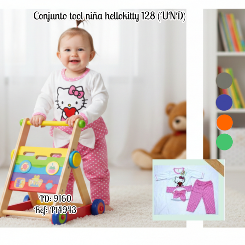 Conjunto tool niña hellokitty 128 (UND)
