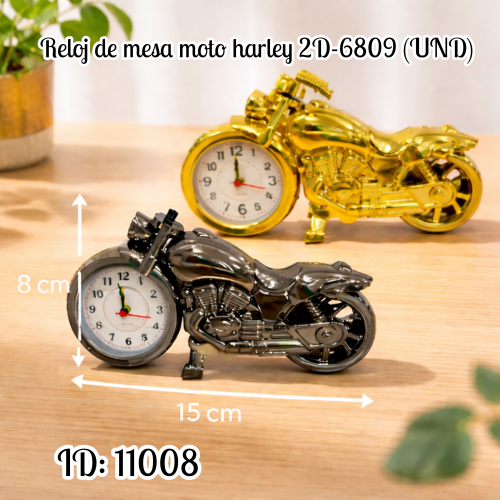 Reloj de mesa moto harley  2D-6809  (UND)