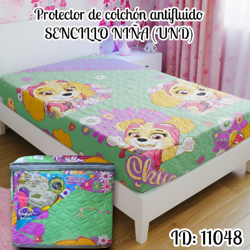 Protector de colchón antifluido SENCILLO NIÑA (UND)