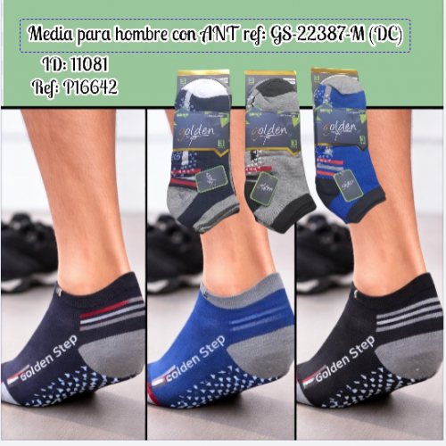 Media para hombre con ANT ref: GS-22387-M (DC)