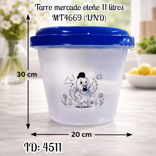Tarro mercado otoño 11 litros MT4669 (UND)