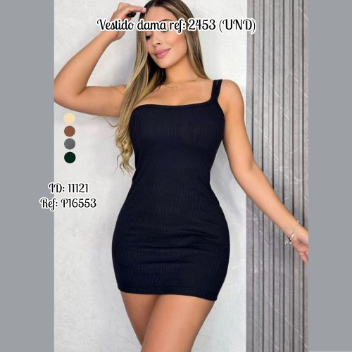 Vestido dama ref: 2453 (UND)
