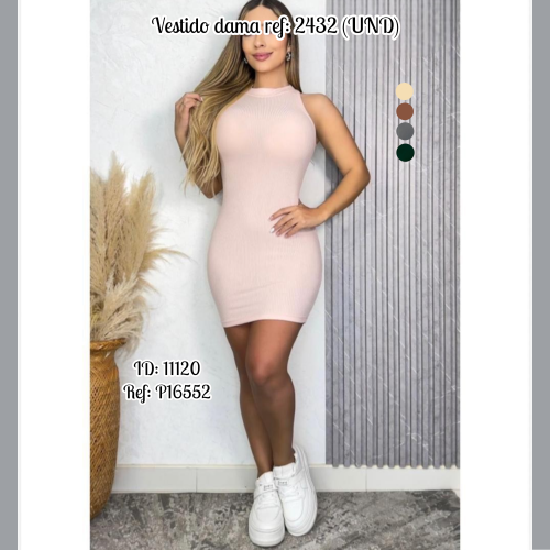 Vestido dama ref: 2432 (UND)