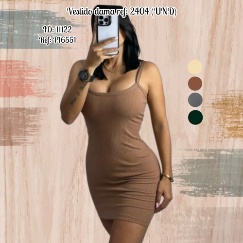 Vestido dama ref: 2404 (UND)