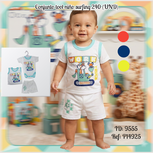 Conjunto tool niño surfing 240 (UND)