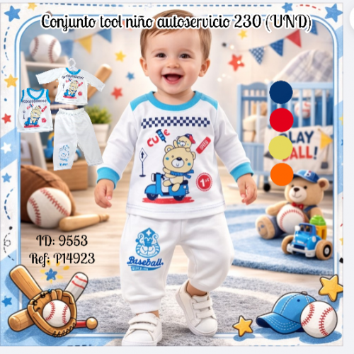 Conjunto tool niño autoservicio 230 (UND)