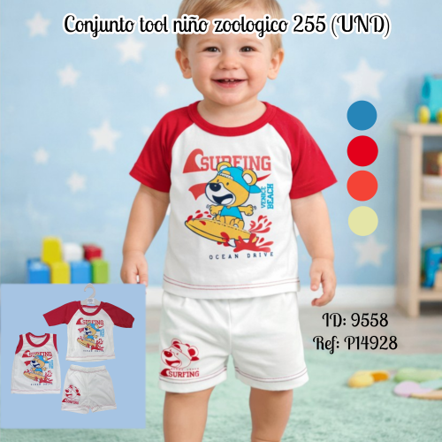 Conjunto tool niño zoologico 255 (UND)