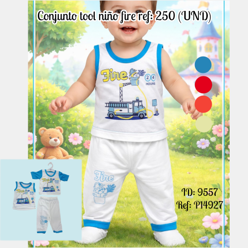 Conjunto tool niño fire 250 (UND)