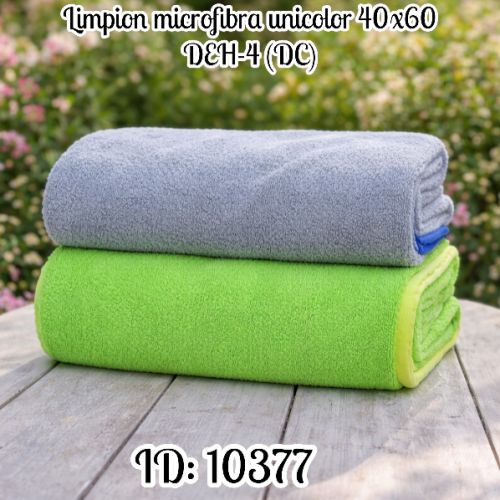 Limpion microfibra unicolor 40x60 DEH-4 (DC)
