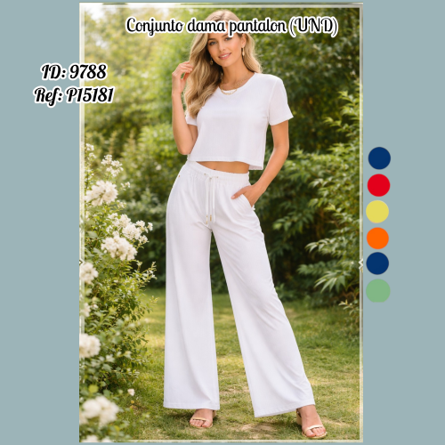 Conjunto dama brillante (UND)