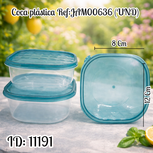 Coca plástica Ref:JAM00636 (UND)