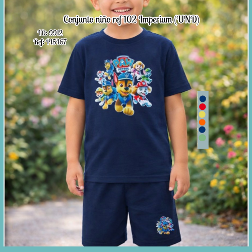 Conjunto niño burda ref 102 Imperium (UND)