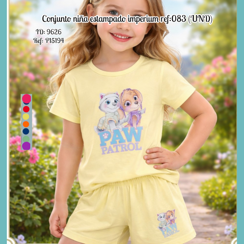 Conjunto niña minnie mouse imperium 083 (UND)