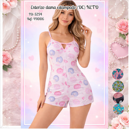 enterizo dama estampado (DC)