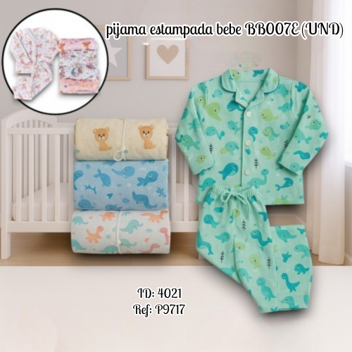 pijama estampada bebe (UND)
