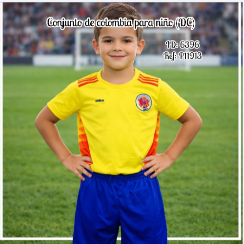 Conjunto de colombia para niño (DC)