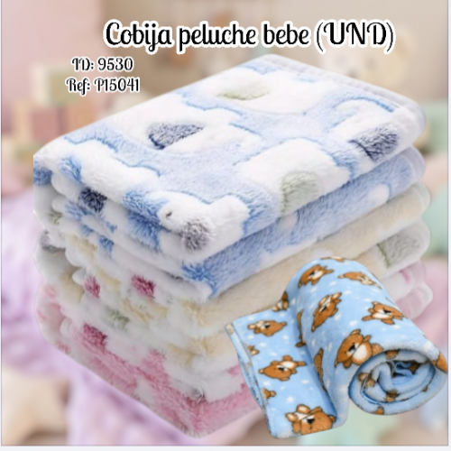 Cobija peluche bebe (UND)