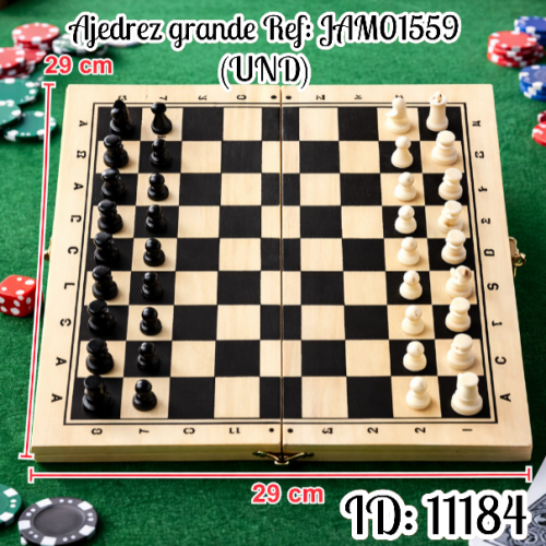 Ajedrez grande Ref: JAM01559 (UND)