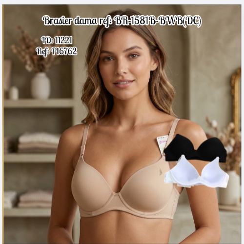 Brasier dama ref: BR-1581B-BWB(DC)