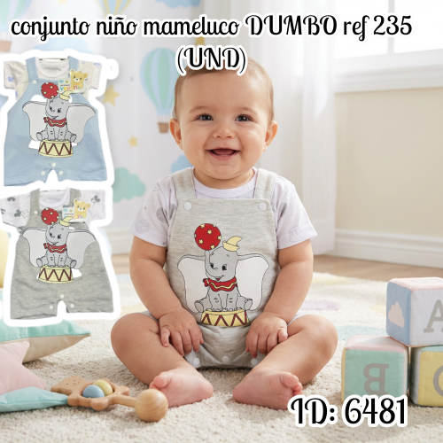 conjunto niño mameluco mickey ref 235 (UND)