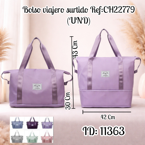 Bolso viajero surtido Ref:CH22779 (UND)