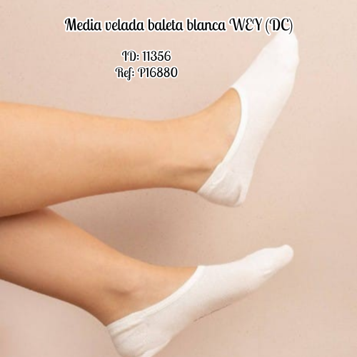 Media velada blanca WEY (DC)