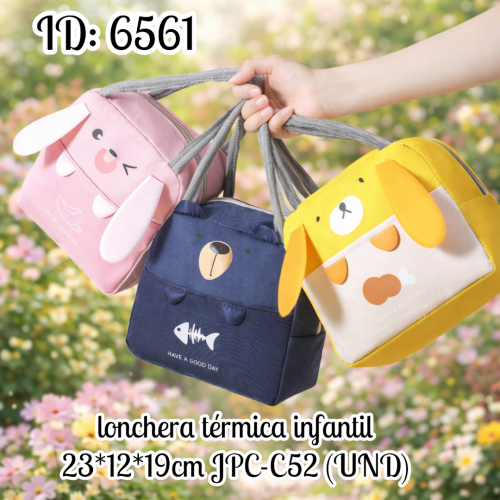 lonchera térmica infantil 23*12*19cm JPC-C52 (UND)