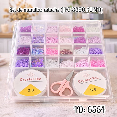 Set de manillas estuche JPC-3390 (UND)