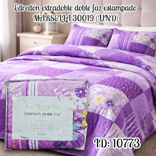 Edredón extradoble doble faz estampado MARSELLA 30019 (UND)