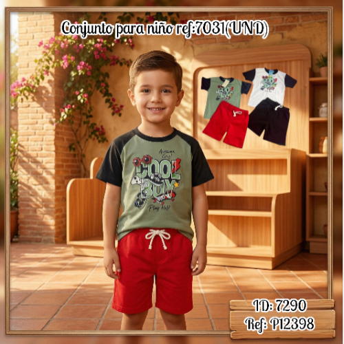 Conjunto para niño ref:7031(UND)