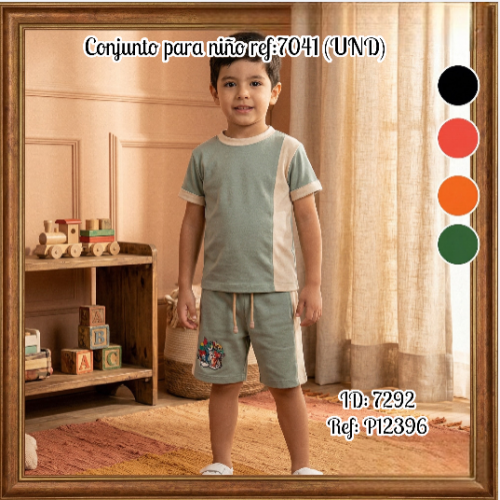 Conjunto para niño ref:7041 (UND)