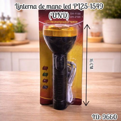 Linterna de mano led PL25-1549 (UND)