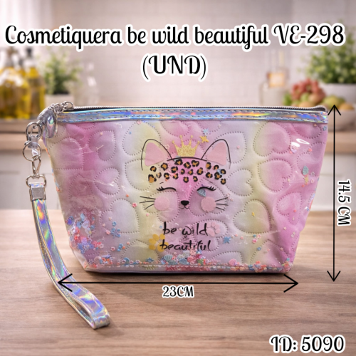 Cosmetiquera be wild beautiful VE-298 (UND)