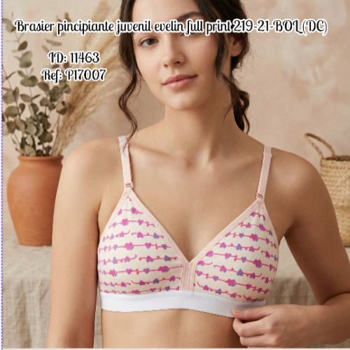 Brasier pincipiante juvenil evelin full print 219-21-BOL (DC)