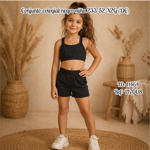 Conjunto colegial niña 233-52-X2G (DC)