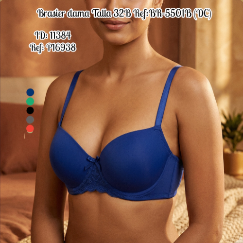 Brasier dama Talla 32B Ref:BR-5501B (DC)