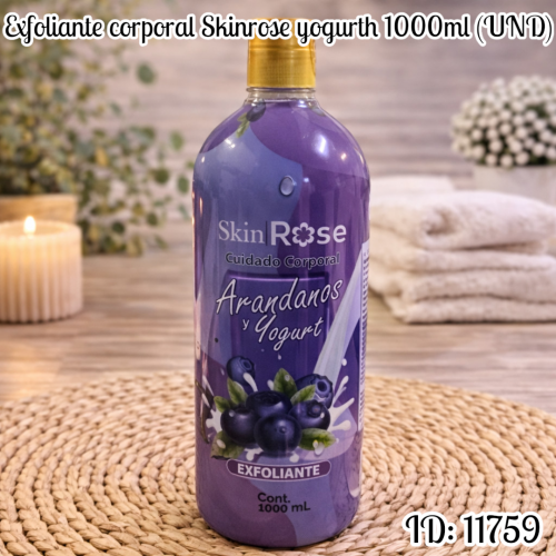 Exfoliante corporal Skinrose yogurth 1000ml (UND