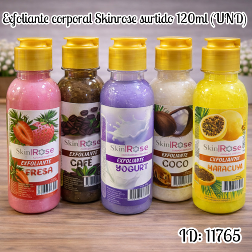 Exfoliante corporal Skinrose surtido 120ml (UND)