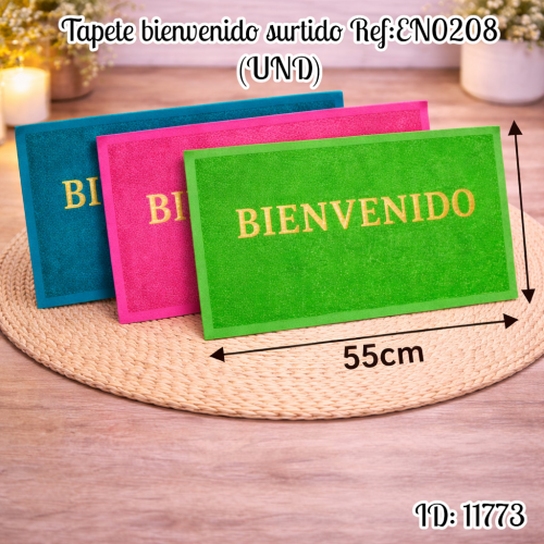 Tapete bienvenido surtido Ref:EN0208 (UND)