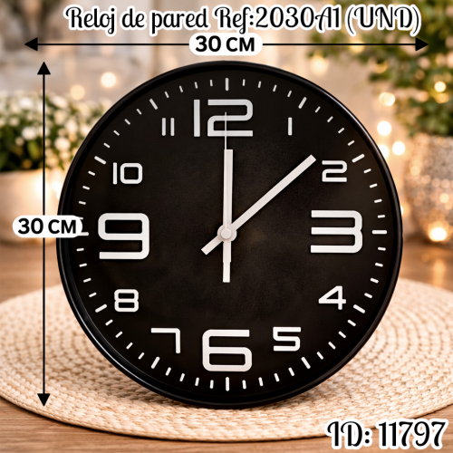 Reloj de pared Ref:2030A1 (UND)