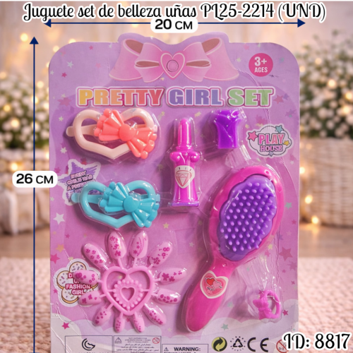 Juguete set de belleza uñas PL25-2214 (UND)